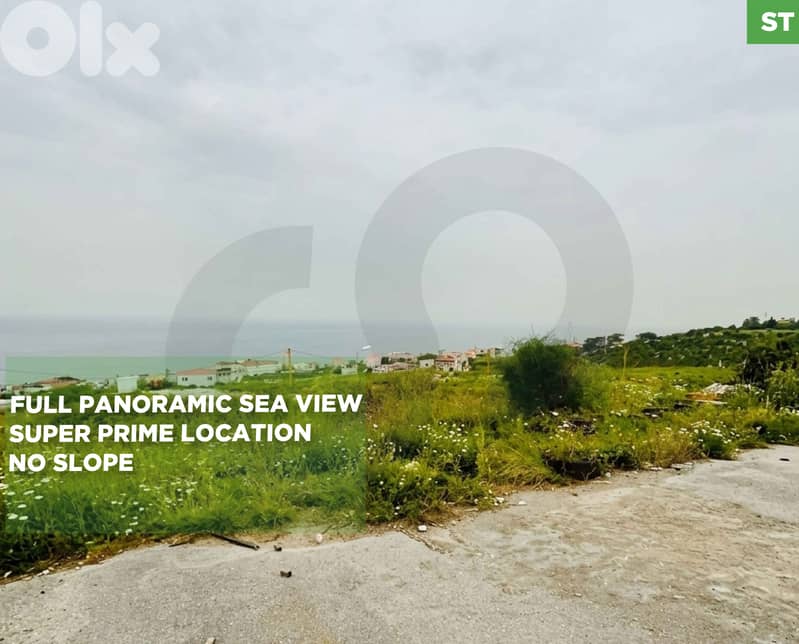 Panoramic Sea view/ LAND/Adma w Dafnah, Keserouan/أدما/ REF#ST136285 ! 0