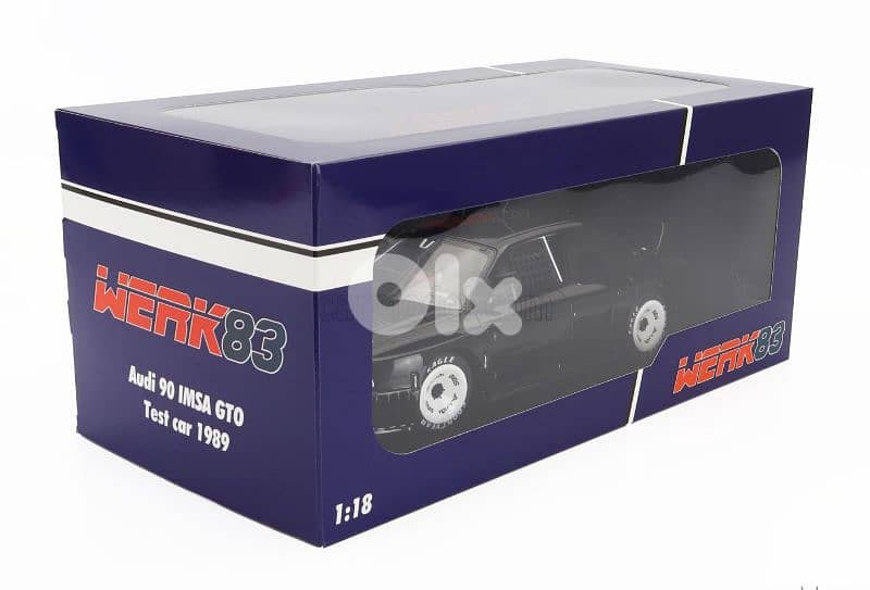 Audi 90 IMSA GTO (Test car 1989) diecast car model 1;18 6