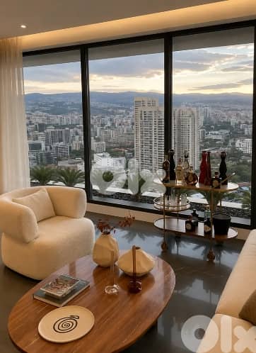 Luxurious Apartment for sale in Achrafieh - Unique Tower