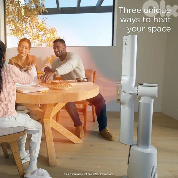 Shark TurboBlade Cool + Heat – 2-in-1 Bladeless Tower Fan & Space 1