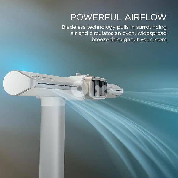 Shark TurboBlade Cool + Heat – 2-in-1 Bladeless Tower Fan & Space 5