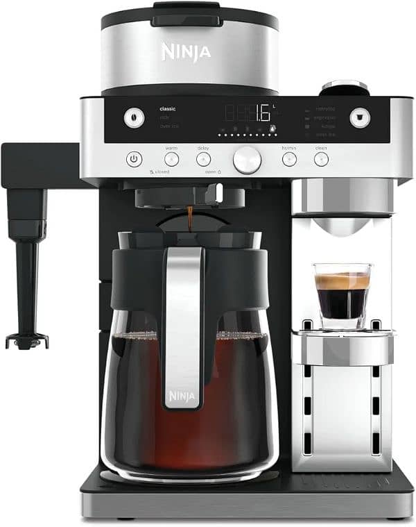 Ninja Prestige Ninja Prestige 2-in-1 Filter Coffee Maker BlackCFN802EU 0