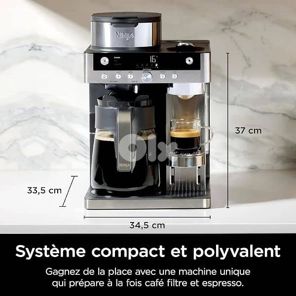 Ninja Prestige Ninja Prestige 2-in-1 Filter Coffee Maker BlackCFN802EU 7