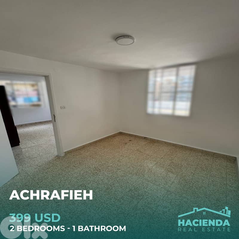 Apartment With Terrace For Rent In Achrafieh 0