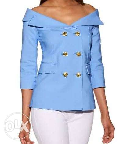 Tenax Off-shoulder Blazer 4