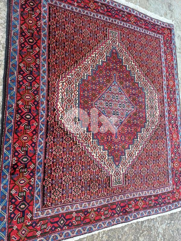 Persian Carpet. Hand Made. سجاد عجمي 142/126 1