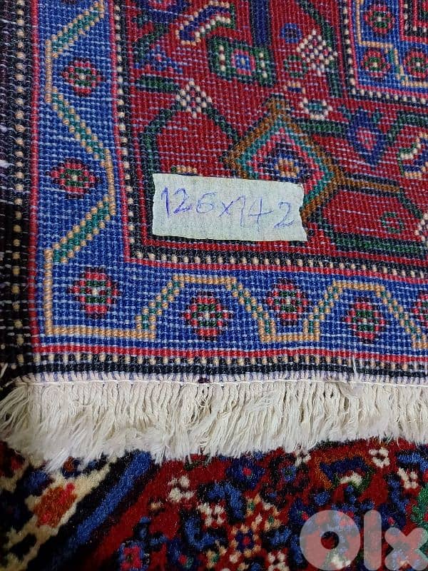 Persian Carpet. Hand Made. سجاد عجمي 142/126 5