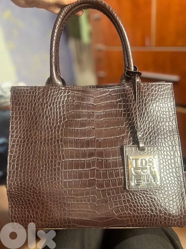 tosca blu original bag real leather 0