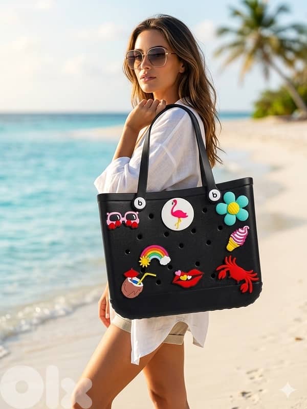 crocs beach bag new sale price M SIZE 1