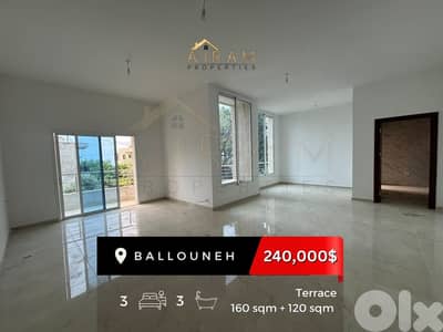 Ballouneh | 160 sqm + 120 sqm Terrace