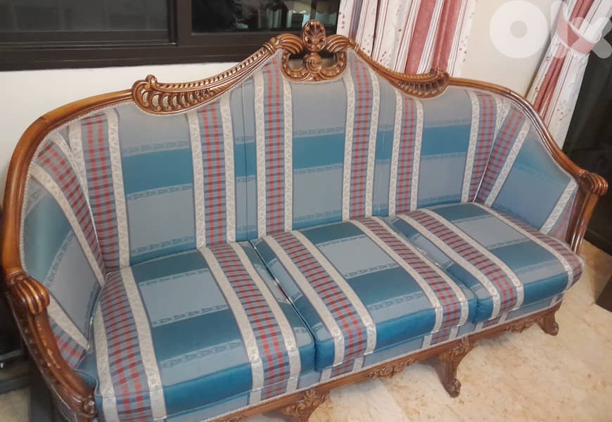 Living room sofa and table 1