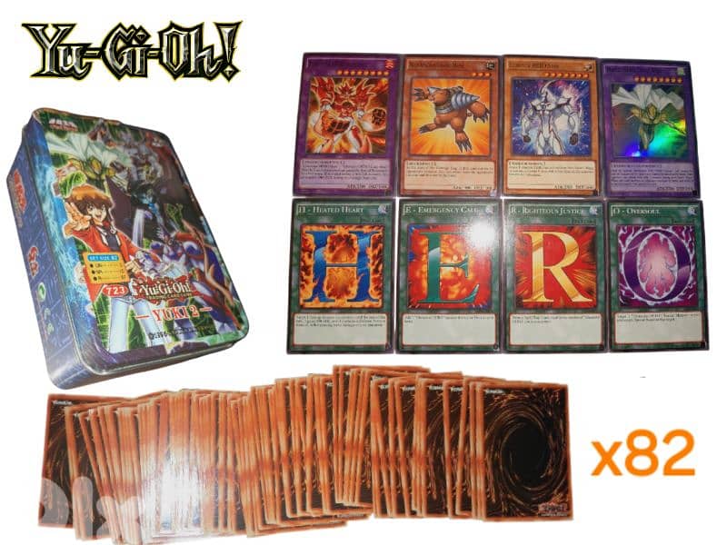 yugioh GX Hero Full Anime Deck 82 Cards 0