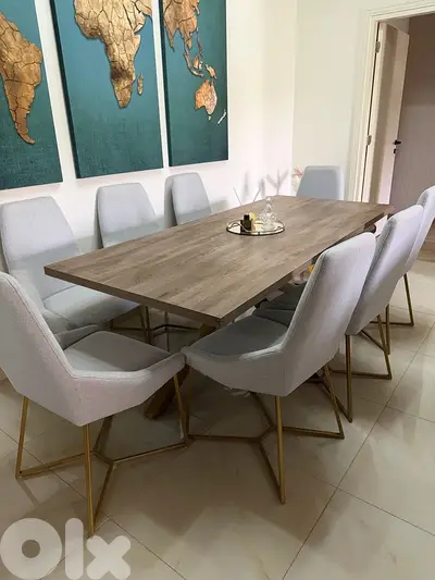 dining table + chairs