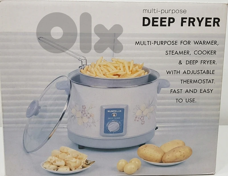 Numrelux Multi-Purpose Deep Fryer. . . قلاية متعددة الأغراض