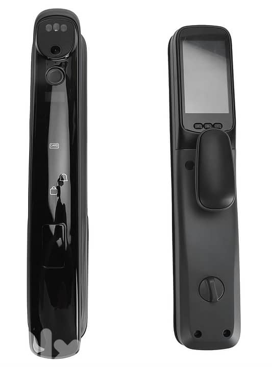 Smart Door Lock with 9 Ways to Unlock+Camera,AI Chip,Anti Pry Alarm 2