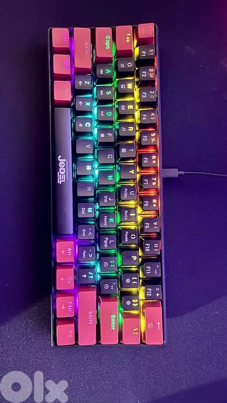 Gaming 100% Mechanical Keyboard JEDEL 0