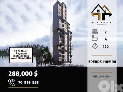 apartments for sale in spears hamra شقق للبيع في حمرا بيروت