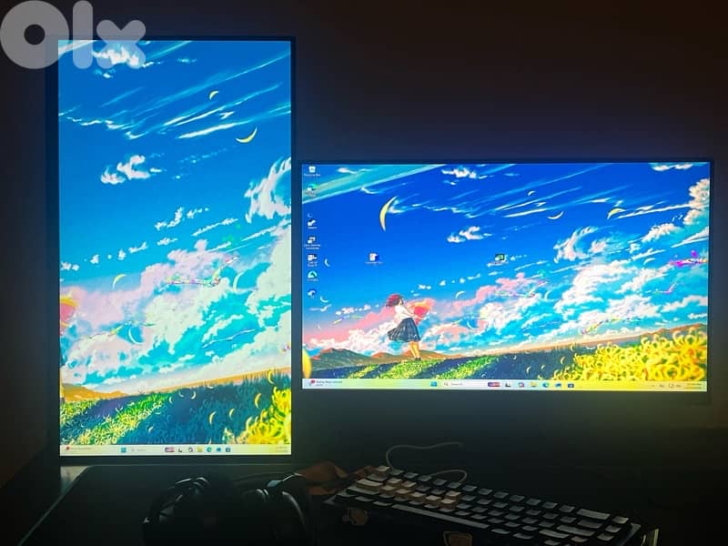 RTX 3070 Gaming Setup + Dual Monitors 240Hz/180Hz 0