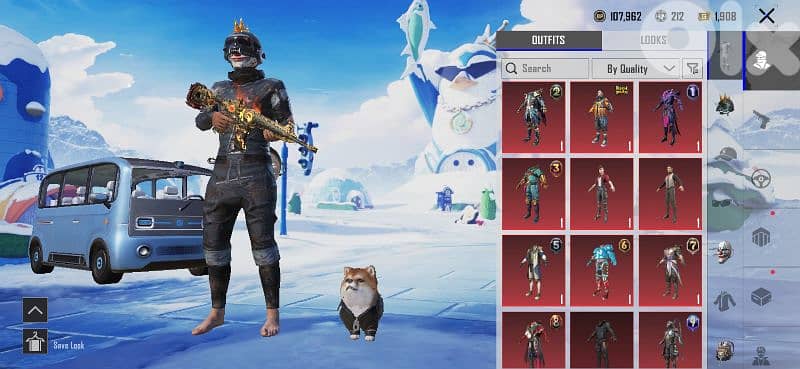 pubg mobile account أكونت ببجي 1