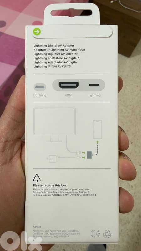 Apple lightning to hdmi 0