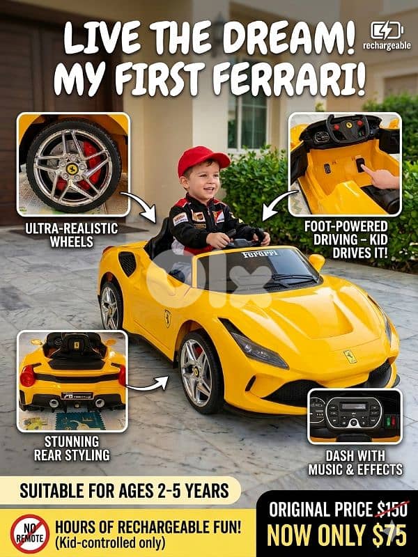 Car for kids 0