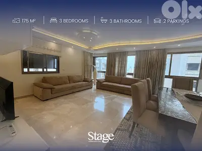 Luxurious Fully Furnished Apartment in Prime Ain El Mraiseh For Rent