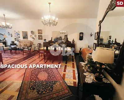 prime residential area, spacious, Al Zarif, Beirut/الظريف REF#SD136299