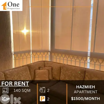 APARTMENT FOR RENT IN MAR TAKLA HAZMIEH
