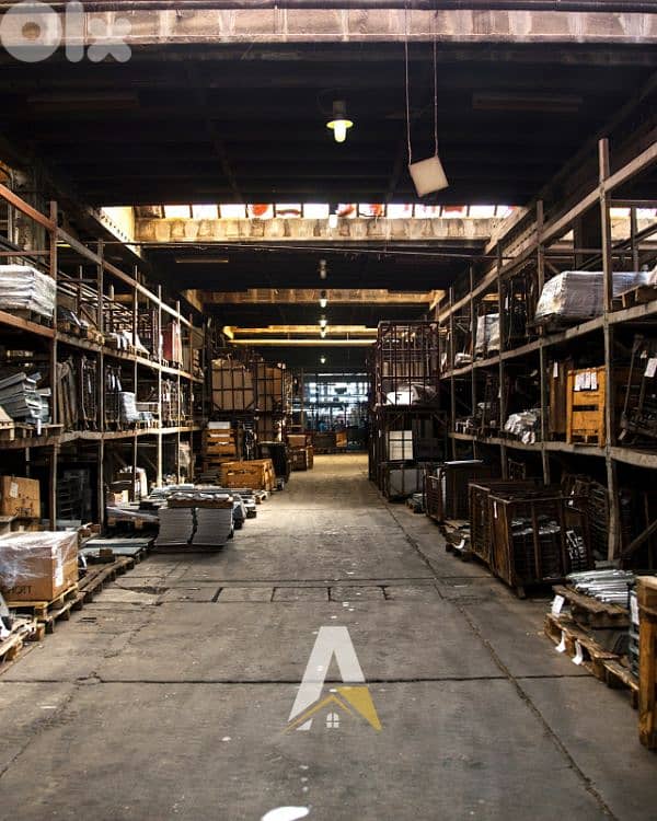 300 SQM Industrial Shop In Baouchriye 0