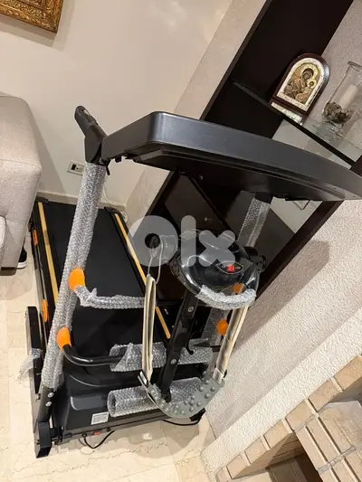 treadmill, vibration message