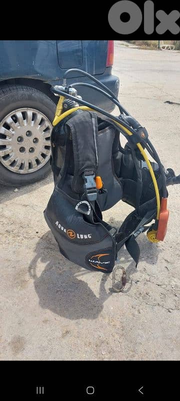 BSD diving suit with oxygen tank 15 liter 4