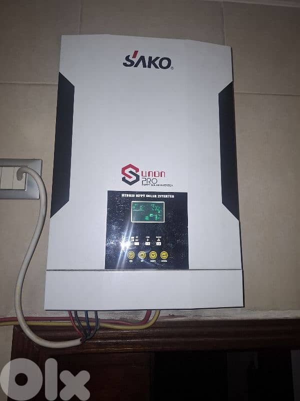 Inverter sako pro 3.5 with 2 battery200200  gel 0