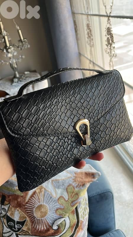 NEW BLACK CLUTCH-CROSS 0
