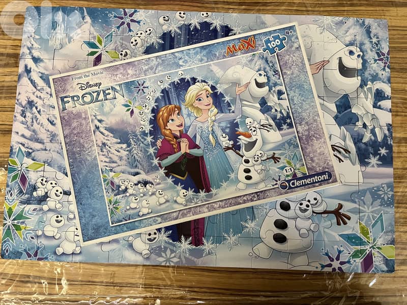 Disney Frozen "Maxi" Floor Puzzle by Clementoni (100 Pieces) 0