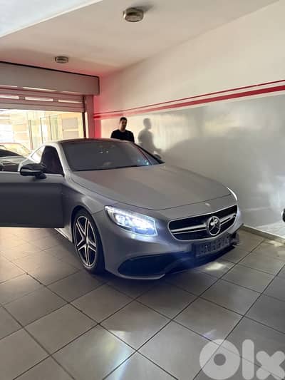 MERCEDES S 63 COUPE 2015 EDITION 1 - DESIGNO MAGNO PAINT MERCEDES S 63 COUPE 2015 EDITION 1 - DESIGNO MAGNO PAINT