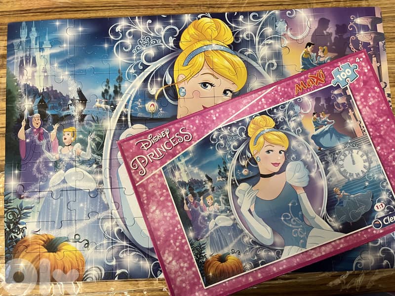 Disney Princess & Frozen "Maxi" Puzzle Bundle (2x100 Pieces) 2