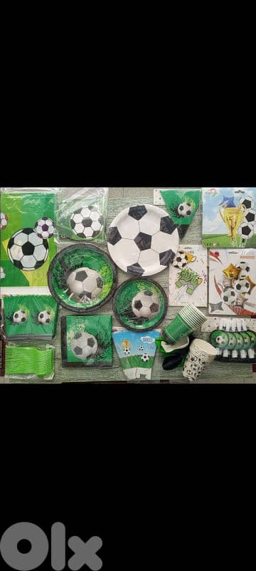 football birthday theme 0