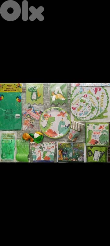 dinosaur birthday decoration 1
