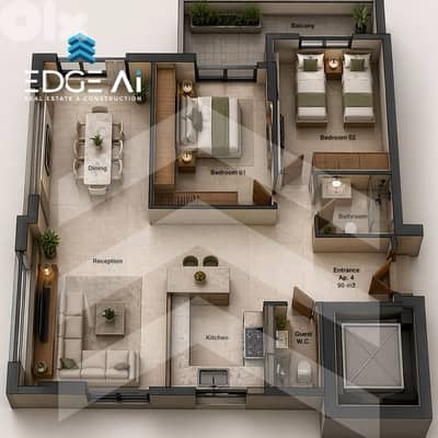 Apartment for Sale | Zouk Mikael – Keserwan  Ref: #YN201036