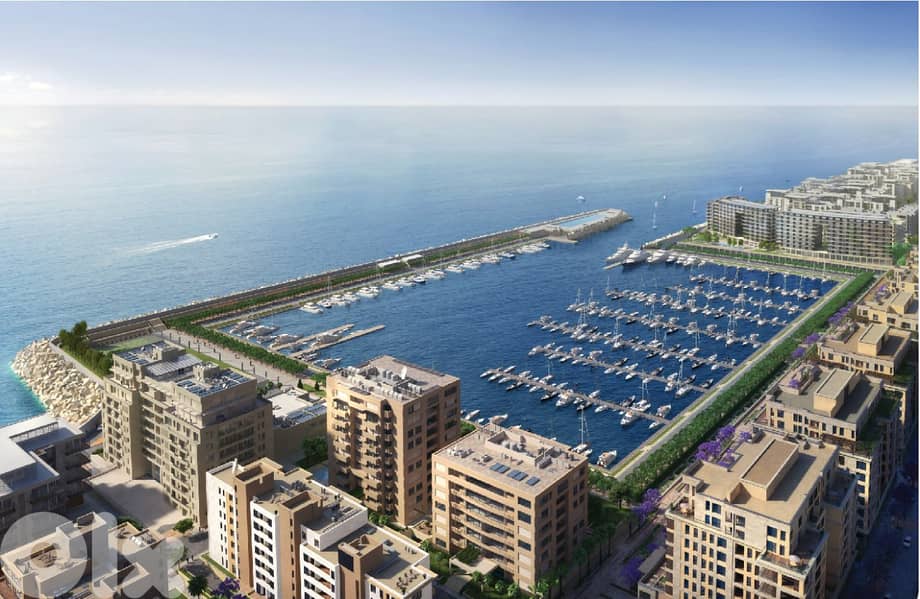Marina View - Apartment for sale at Waterfront City Dbayeh 0