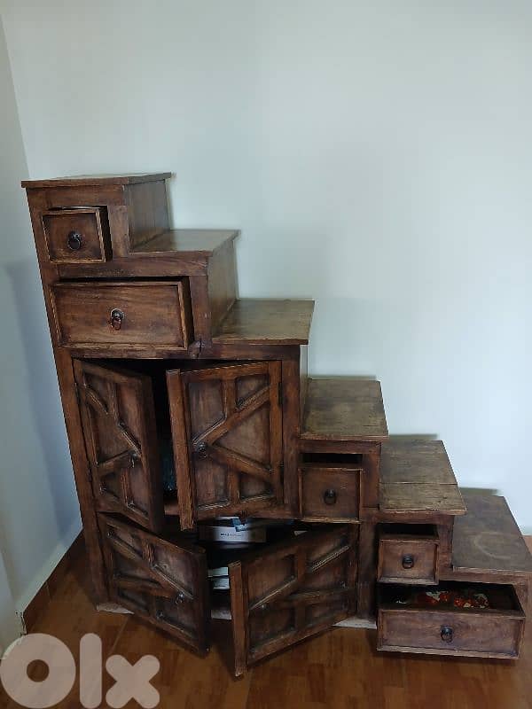 stair-step storage cabinet/staircase 0