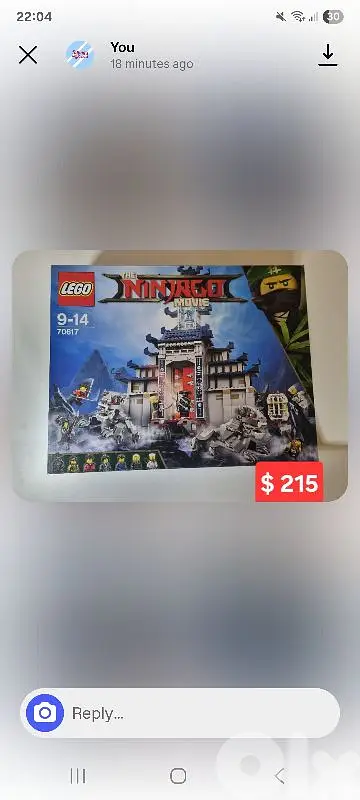 ninjago lego retired 70617