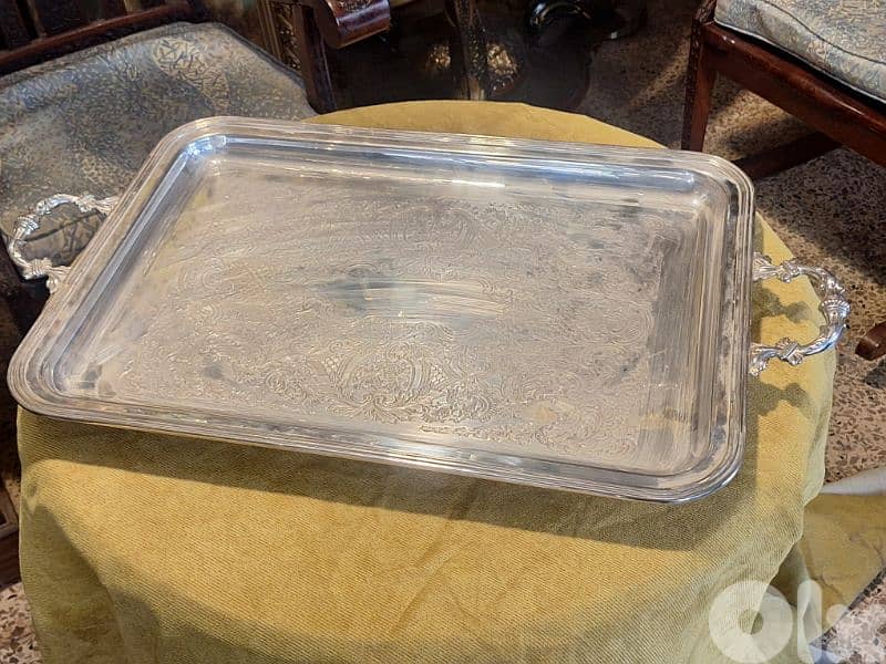 large antique italian tray 0
