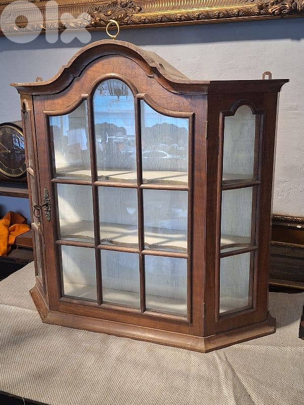 antique french solid wood pharmacy 0