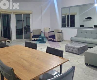 Furnished 180m2 apartment+terrace+Sea view 4sale in Zouk Mikhayel