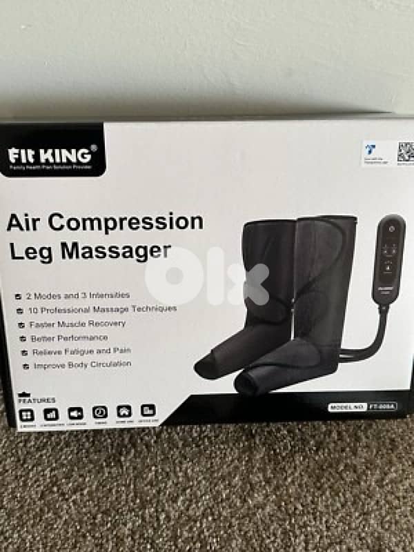 FIT KING Advanced Leg & Foot Compression Massager | FT-009A 0