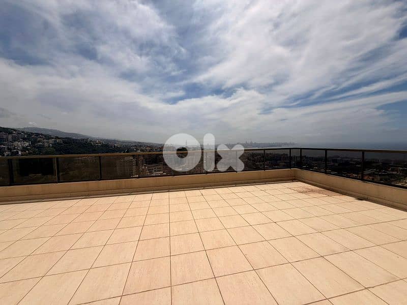 Belle Vue Aoukar Panoramic Sea view Roof For Rent 0