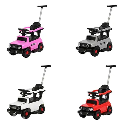 3-in-1 Ride-On Push Car Stroller For Toddlers - سيارة أطفال متعددة