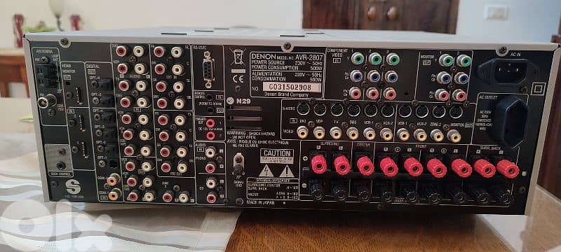 Denon AVR 2807 Amplifier Av receiver gold Négociable 1