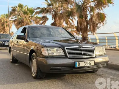 Mercedes-Benz S-Class 1993 S500 1993 super clean car balck/black